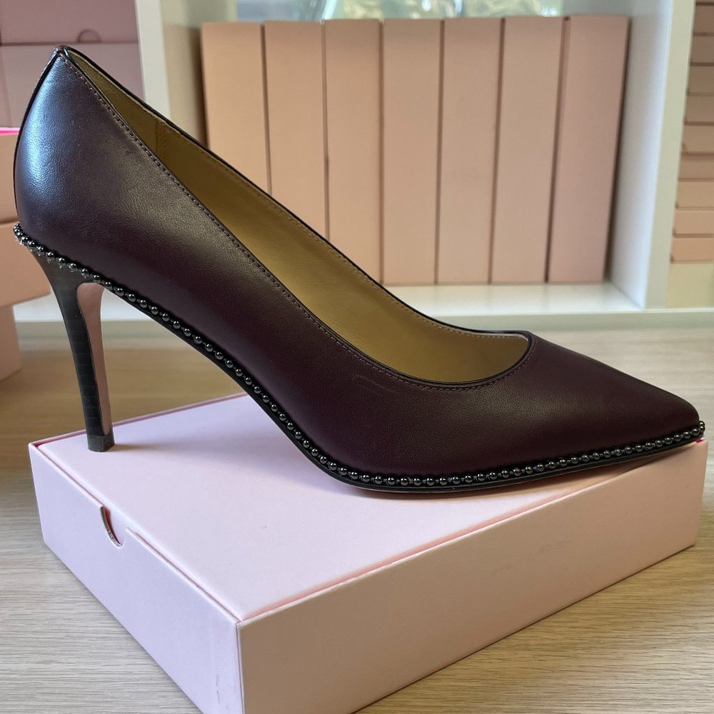 Burgundy Coach Size 7 Heels